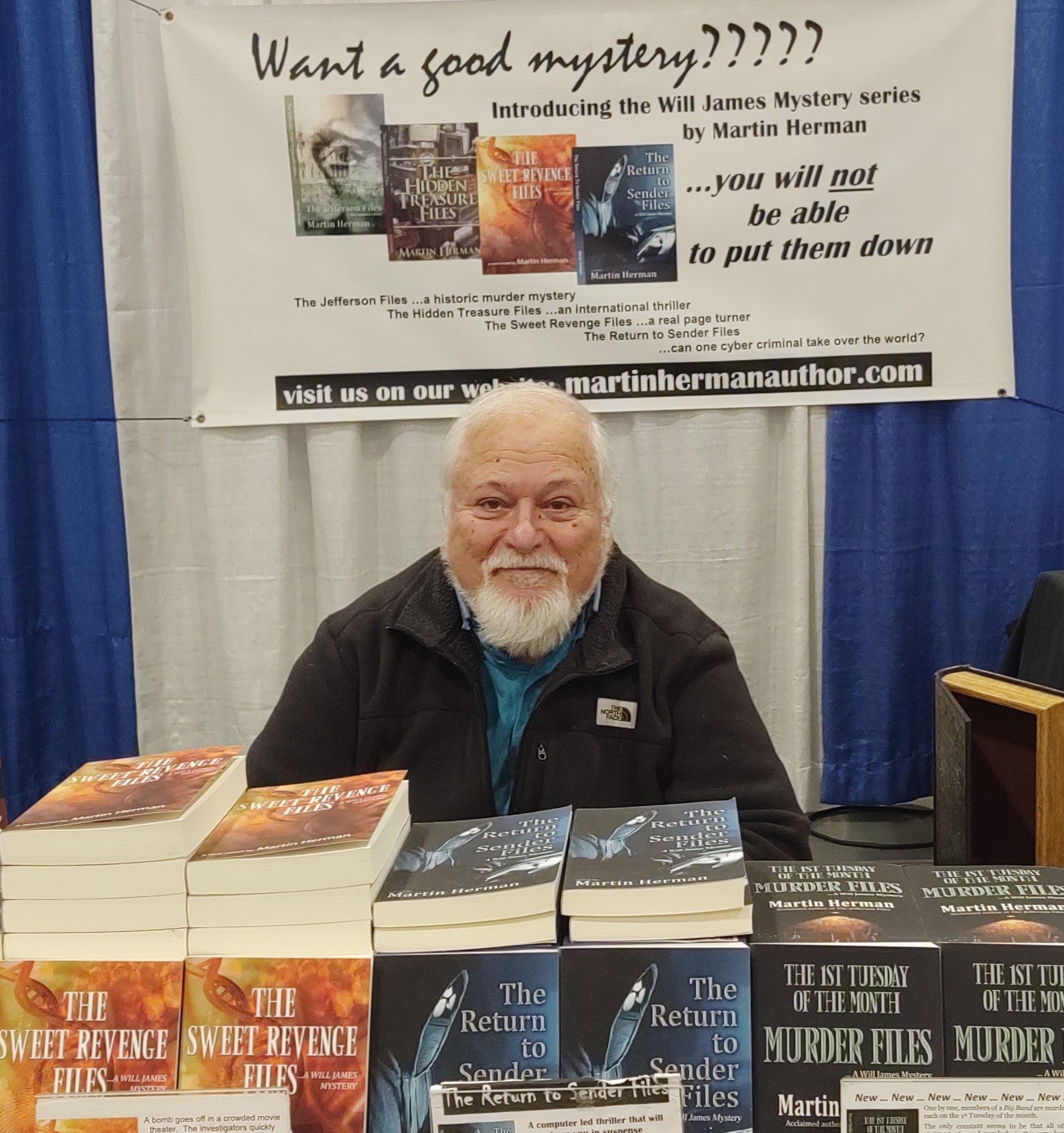 At 75, Marty Herman Writes The First Of 5 Mystery Novels - Second Act ...